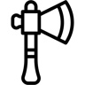 斧头 line 图标