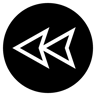 Zurückpfeil gefüllt Icon