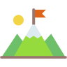 balance scale flat icon