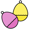 balloon lineal color icon