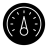 barometer filled icon