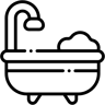 ванна line иконка