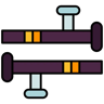 batoon lineal color icon