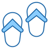 sandal jepit two-color ikon