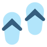 슬리퍼 flat 아이콘