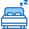bed two color icon