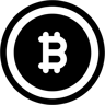 比特币 duotone 图标