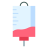 blood bag flat icon