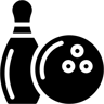 bowling filled icon