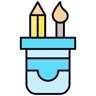 держатель для карандашей lineal-color иконка