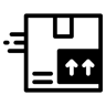 shipping duotone icon