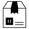 盒子 双色调 图标