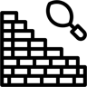 レンガ line アイコン