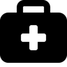 medical briefcase filled icon