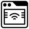 navigateur duo-ton icône