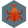 Insekt flach Icon