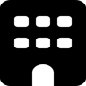 建筑 填充 图标