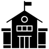 校舍 filled 图标