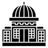 building filled icon