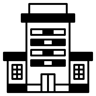 建筑 duotone 图标