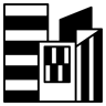 建筑 duotone 图标