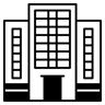 建筑 双色调 图标