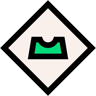 road sign lineal color icon