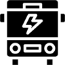 حافلة كهربائية أيقونة