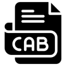 CAB-Datei filled Icon