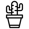 仙人掌 line 图标