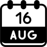 calendar duotone icon