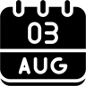 Kalender filled Icon