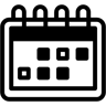 calendar duotone icon