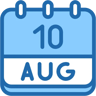 calendar two-color icon