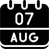 Kalender filled Icon
