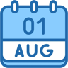 calendar two color icon