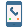 calling flat icon