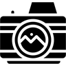 camera filled icon
