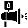 Marketing filled Icon
