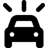 car filled icon