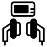 心臓除細動器 duotone アイコン