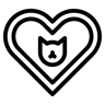 猫 线条 图标