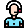kaukasisch lineal farbe Icon