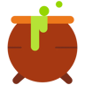 مرجل flat أيقونة