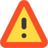 sinal de cuidado flat ícone