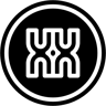 divisione cellulare duotono icona