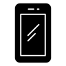 الهاتف الخلوي مملوءة أيقونة