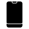 الهاتف الذكي مملوءة أيقونة