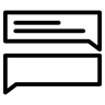 聊天 line 图标