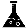 chemistry filled icon